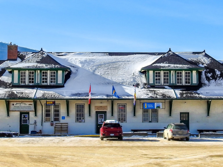 Train Station in Winter